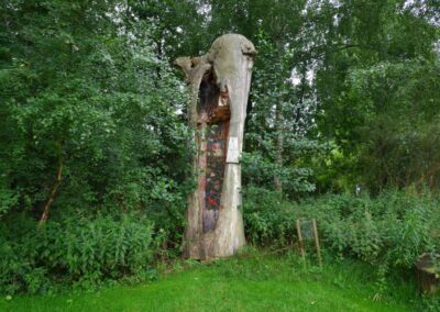 Durch den Wildgarten in Furth im Wald