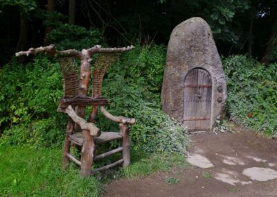 Durch den Wildgarten in Furth im Wald