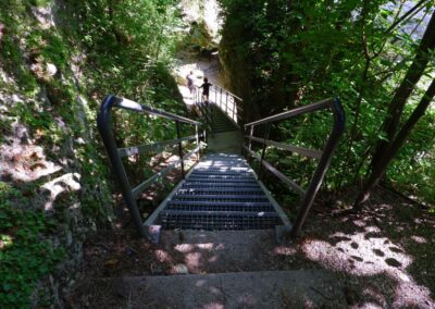 Auf dem Fischersteig durch die Erlaufschlucht