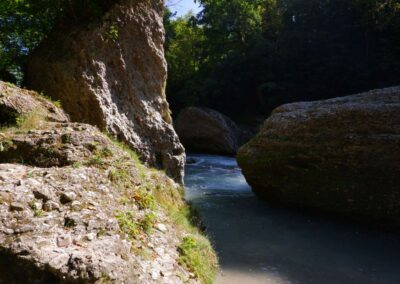Auf dem Fischersteig durch die Erlaufschlucht