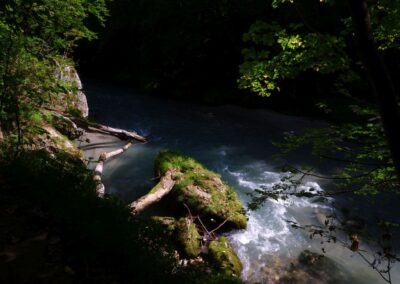 Auf dem Fischersteig durch die Erlaufschlucht