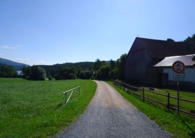Von Gütenland um den Eixendorfer See (abgekürzte Route)