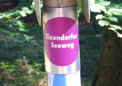 Von Gütenland um den Eixendorfer See (abgekürzte Route)