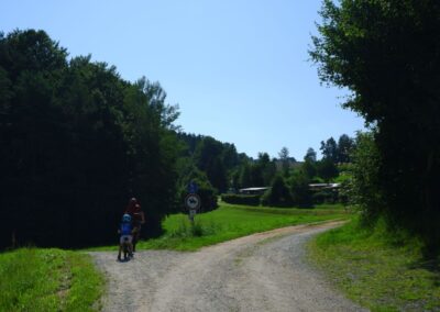 Von Gütenland um den Eixendorfer See (abgekürzte Route)
