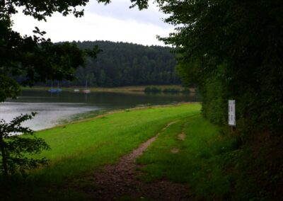 Von Gütenland um den Eixendorfer See (abgekürzte Route)