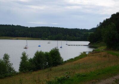 Von Gütenland um den Eixendorfer See (abgekürzte Route)