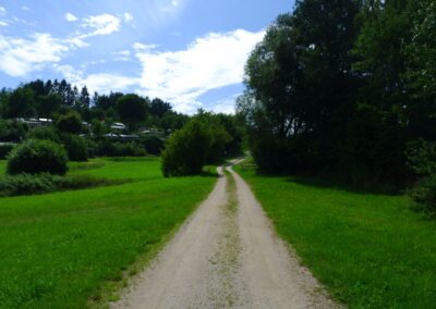 Von Gütenland um den Eixendorfer See (abgekürzte Route)